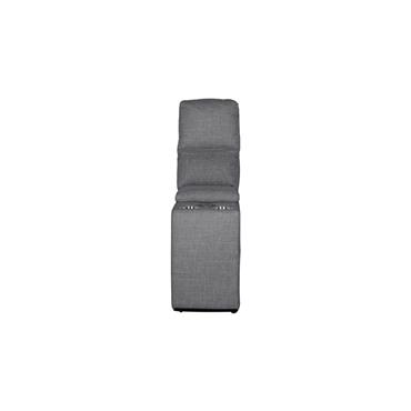 Rusto Console Sectional (with USB Charger) Charcoal Fabric